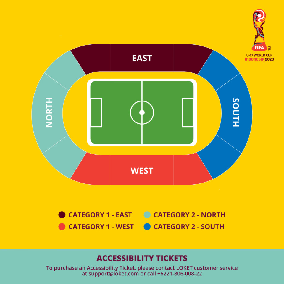 Seat Plan Stadion Gelora Bung Tomo Surabaya